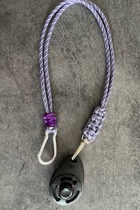 Clickers avec attache tour de cou et mousqueton
